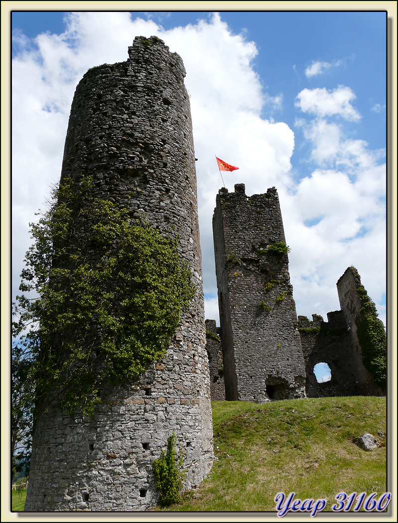Les ruines du château ont revécu le temps d'une fête médiévale - Montespan - 31