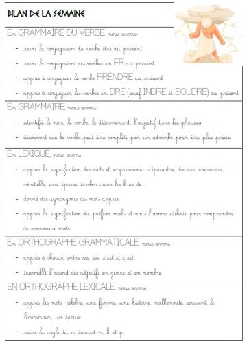 Grammaire, Montessori et mythologie