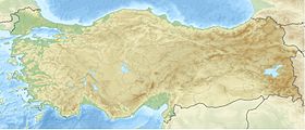 Voir la carte topographique de Turquie