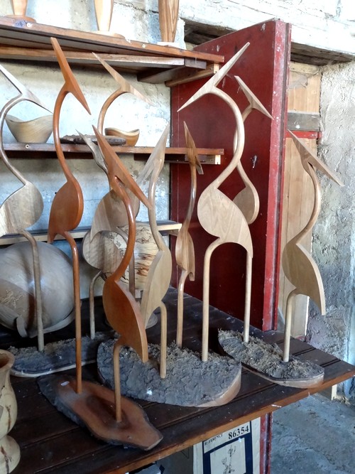 Dans l'atelier de Jean Glace, tourneur sur bois exceptionnel...