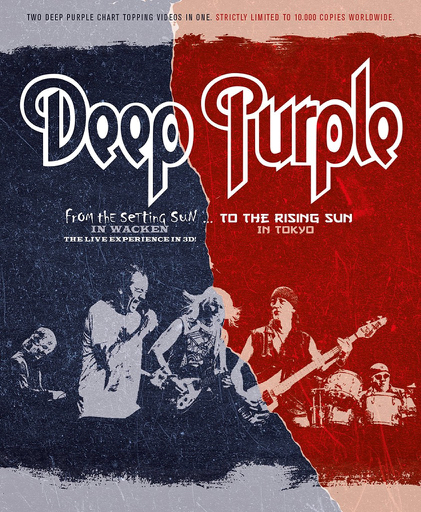 DEEP PURPLE - Sortie d'un nouveau Blu-ray live