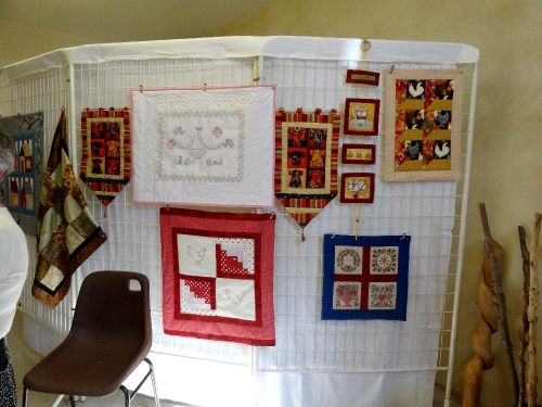 L'exposition 2012 de patchwork et d'artisanat d'art à Meulson