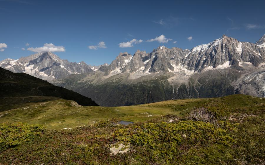chaine du Mont Blanc