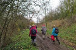 La randonnée du 2 décembre à Louvigny