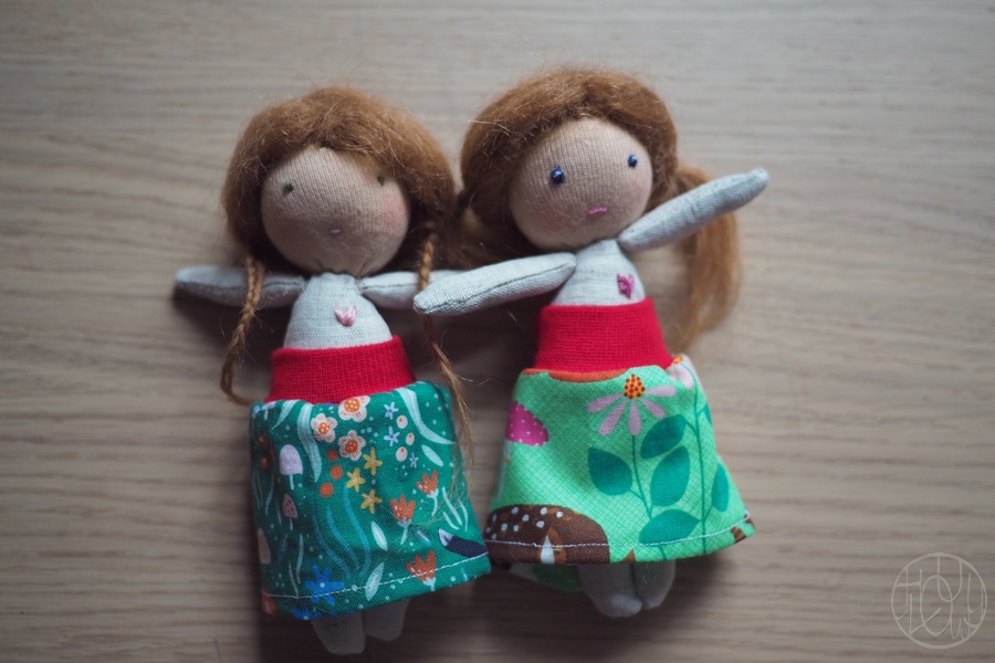 Mini poupées Waldorf