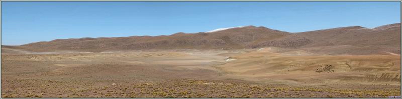 19/03/2022 : nous prenons la route vers San Francisco de Chiu-Chiu en passant par un plateau désertique situé à 4500 m d'altitude - Désert d'Atacama - Chili