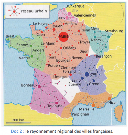 Les grandes villes de France