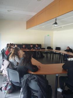 Témoignage au collège Francois Truffaut de Longué-Jumelles 27/04/17