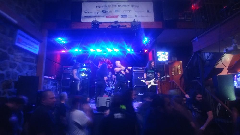 Heathen, Warsenal, Infrared & Bonded by Strength at The Rainbow Tavern on May 27th 2024