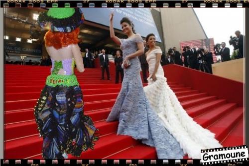 Défilé  des Stylistes 2014 (2) La montée des Marches à Cannes