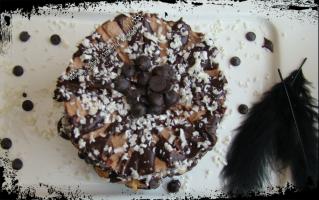 GAUFRE LIÉGEOISE MOUSSEUSE DE CHOCOLAT