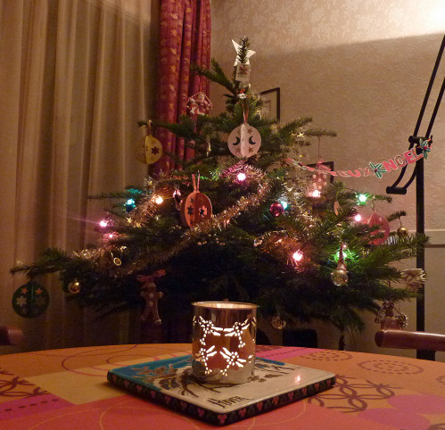 Sapin de Noël 2009 éclairé