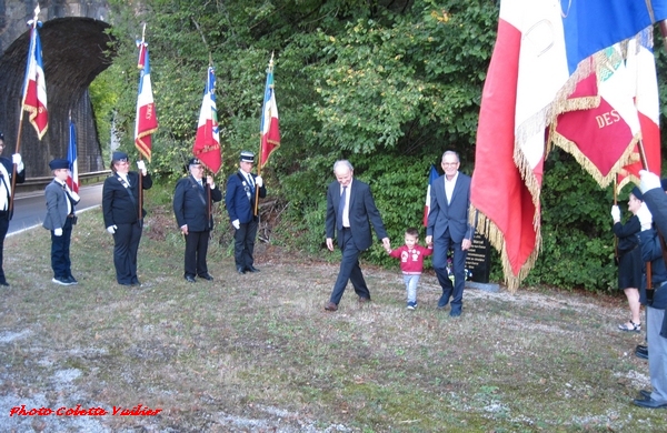 Une cérémonie à Villotte en mémoire de la bataille du pont de Maisey, par René Drappier