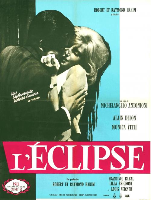 L' ECLIPSE - BOX OFFICE ALAIN DELON 1962