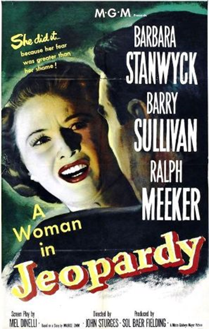 La plage déserte, Jeopardy, John Sturges, 1953