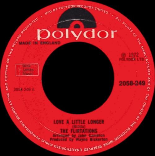 The Flirtations : CD " The Sounds Love Singles 1968 - 1974 " Soul Bag Records DP 215 [ FR ]