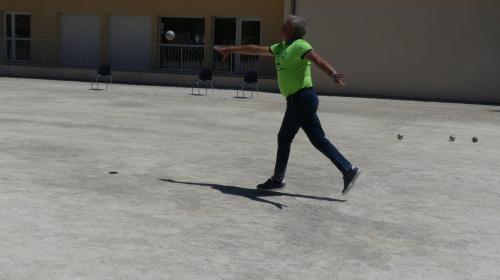Quelques Villeneuvoie et Lavilledieu au fédéral quadrettes vérérans à Valvigneres 