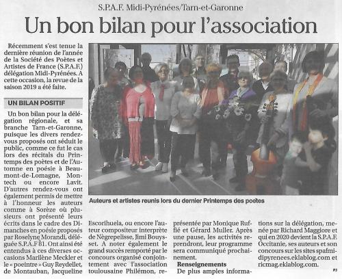 UN BON BILAN