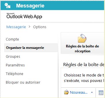 Pour rediriger les mails de ENC92 vers votre adresse mail personnelle