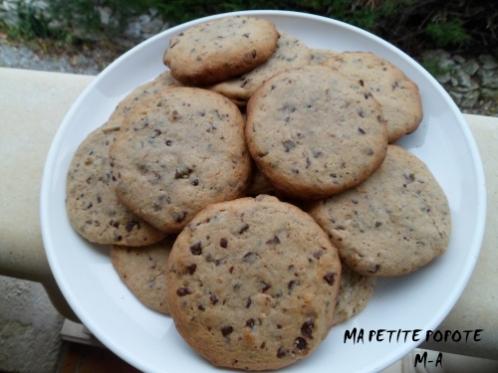 cookies aux pépites de chocolat
