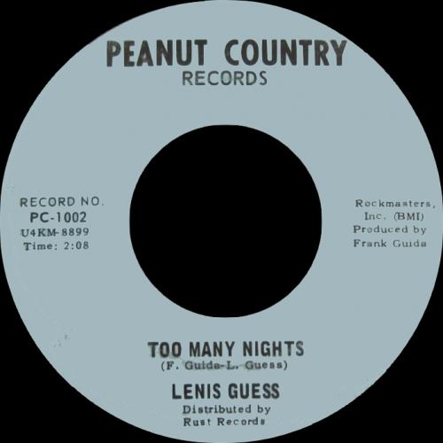 Lenis Guess : CD " The Story Of Lenis Guess " Tramp Records TRCD-9033 [ GE ]