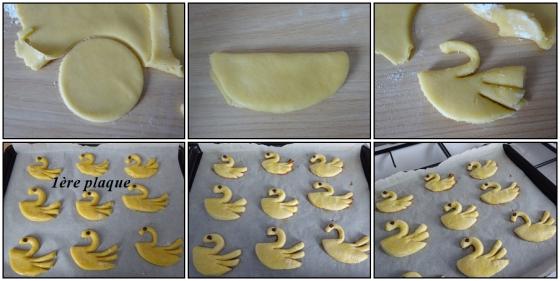 Cygnes biscuits vanillés