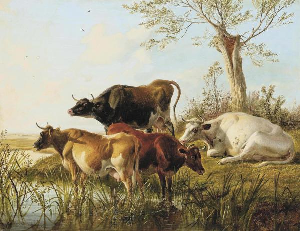 Peinture de :Thomas Sidney Cooper 