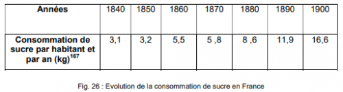 Histoire rapide du sucre en Europe et en France