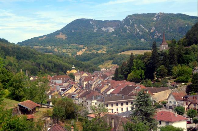 Vacances jurassiennes avec Arlette : Sains-les-Bains et Arc-et-Senans