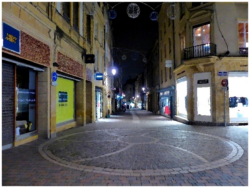 Metz / Glacial 21 janvier 2015...