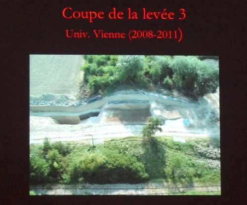 Communication sur les fouilles du Mont Lassois, par Bruno Chaume, président de la S.A.H.C