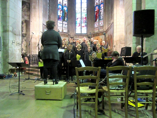 Un magnifique concert de Gospels a été donné à l'église Saint-Nicolas de Châtillon sur Seine