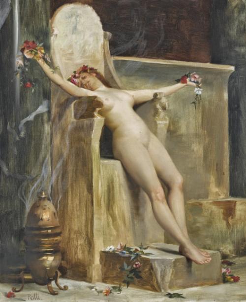 Theodoros Rallis (Theodore Jacques Ralli) : portraits de femmes * Θεόδωρος Ράλλης