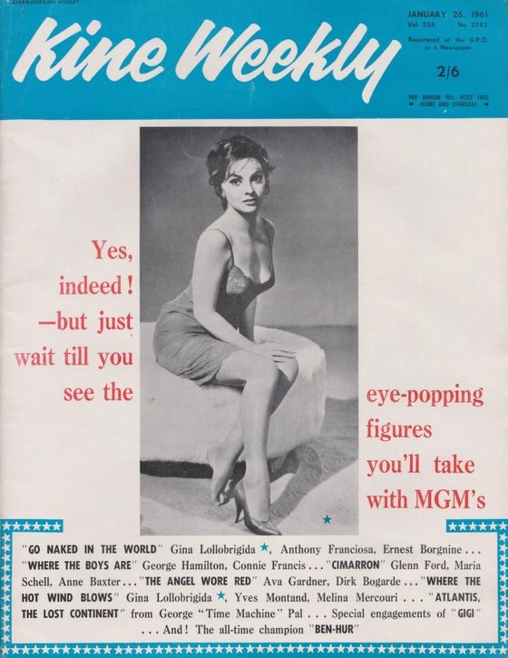 BOX OFFICE USA DU 25 JANVIER 1961 AU 31 JANVIER 1961