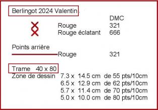 Nouveau ....  St Valentin ! Biscornu et Berlingot