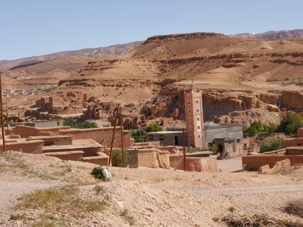 Quelques villages entre Ait Ben Haddou et Télouet 