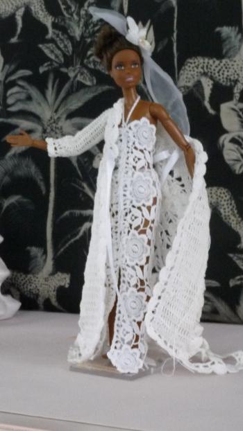 Manteau de mariage dentelle