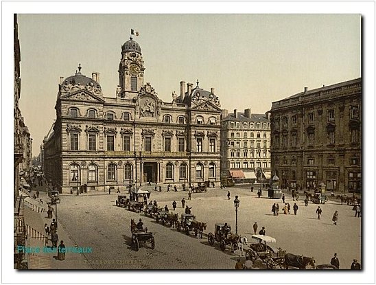L'Hôtel de Ville sur la Place des Terreaux