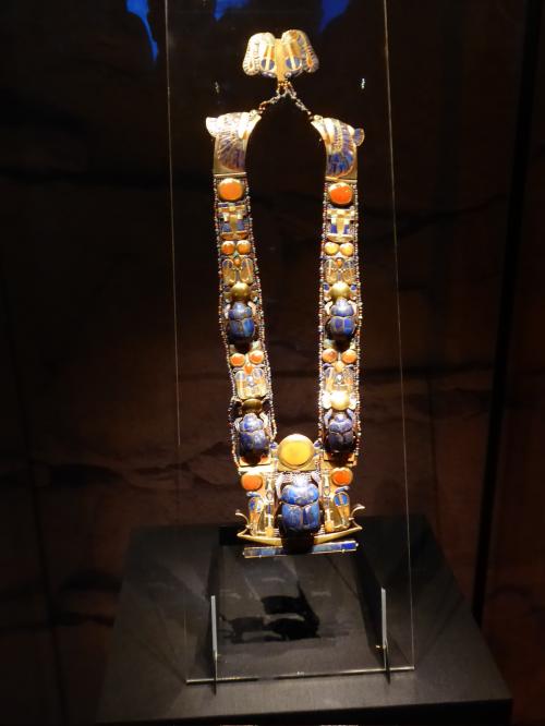 Exposition "les 100 ans de Toutânkhamon"à Paris la Villette 3/4