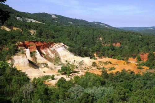Visite du Colorado Provençal à Rustrel