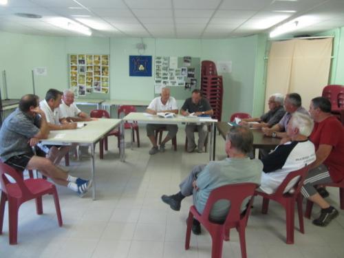 REUNION DU BUREAUX LE 16 SEPTEMBRE 2011
