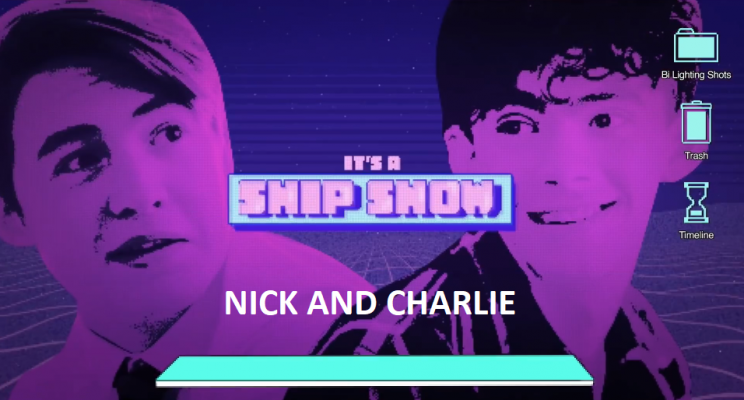 NICK AND CHARLIE. It's a ship show. Royaume Uni.