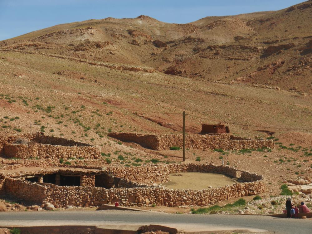 Quelques villages entre Ait Ben Haddou et Télouet 