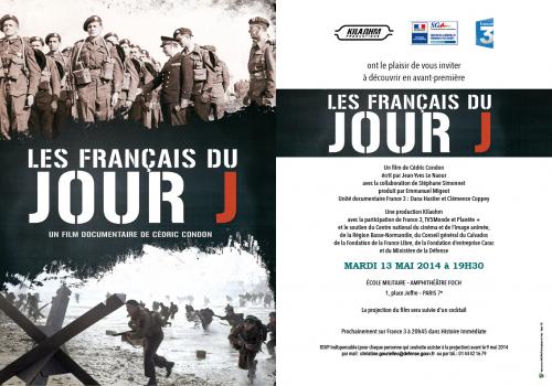 Invitation à la projection "Les français du Jour J" le 