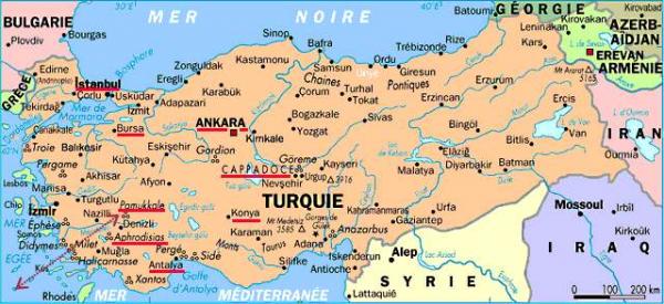 Patrimoine mondial de l'Unesco : Pamukkale - Turquie -