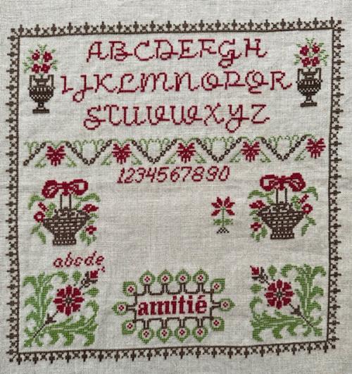 SAL Sampler fleuri 2023 la fin