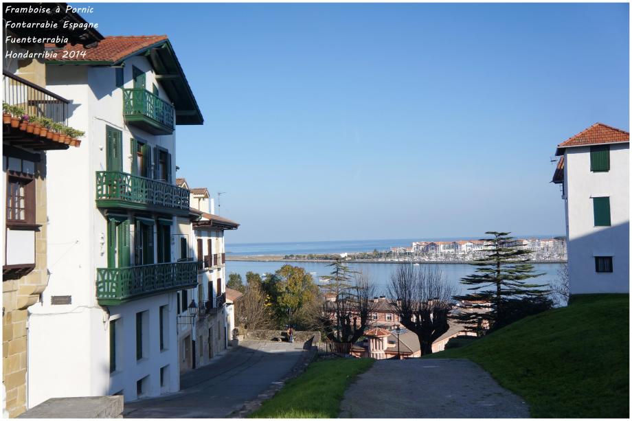 Fontarrabie - Hondarribia  côte basque espagnole