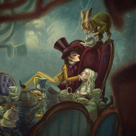 Lewis Carroll, Les Aventures d'Alice au pays des merveilles, Benjamin Lacombe