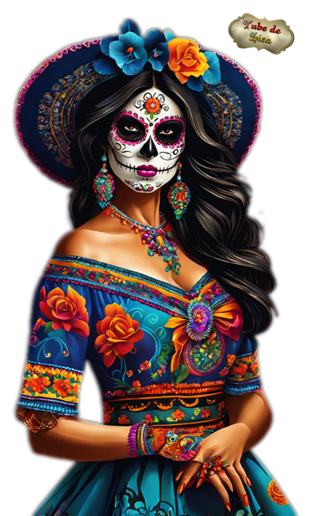 Halloween sugar skull 6