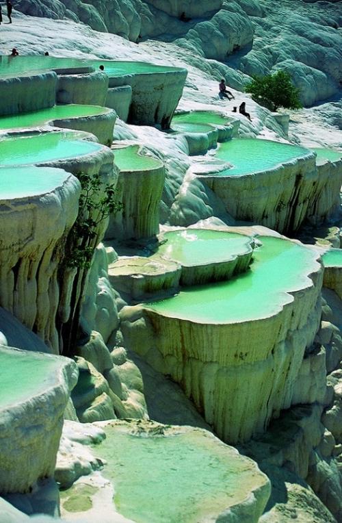 Patrimoine mondial de l'Unesco : Pamukkale - Turquie -